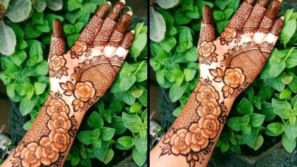 Floral Mehndi Design