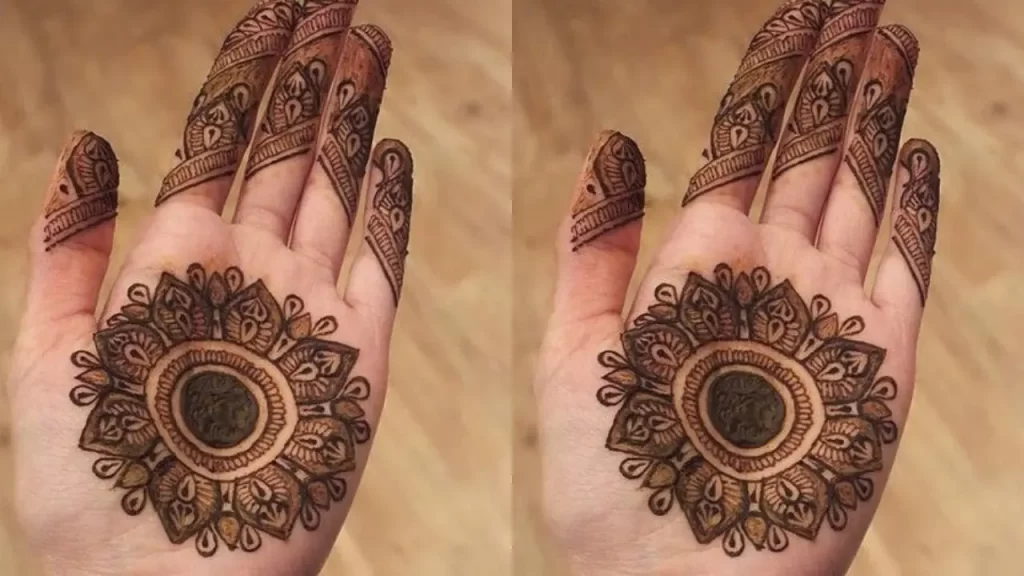 Bohemian Dreamcatcher Mehndi Design