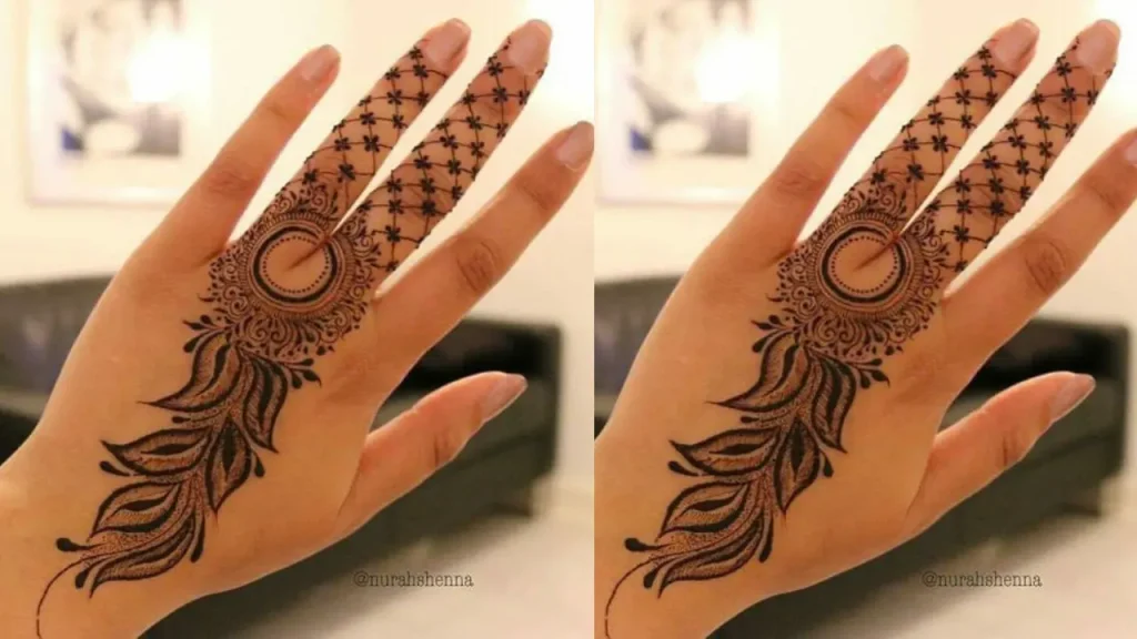 Easy Finger Mehndi Designs