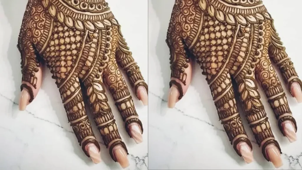 Gorgeous Back Hand Mehndi Design