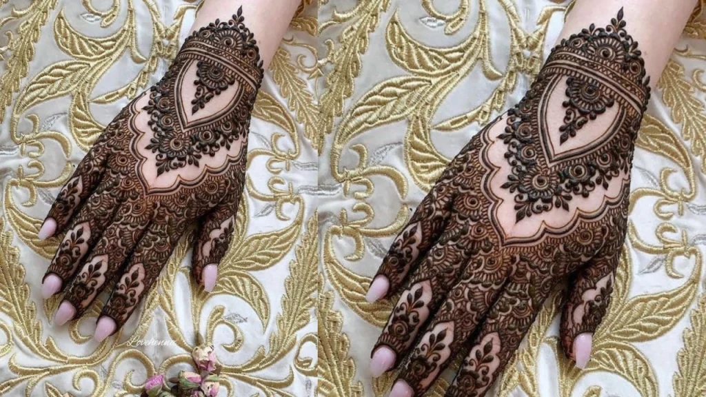 Khafif Mehndi Design
