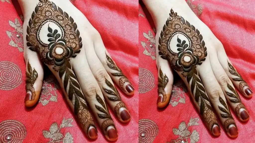 Modern Finger Henna Trends