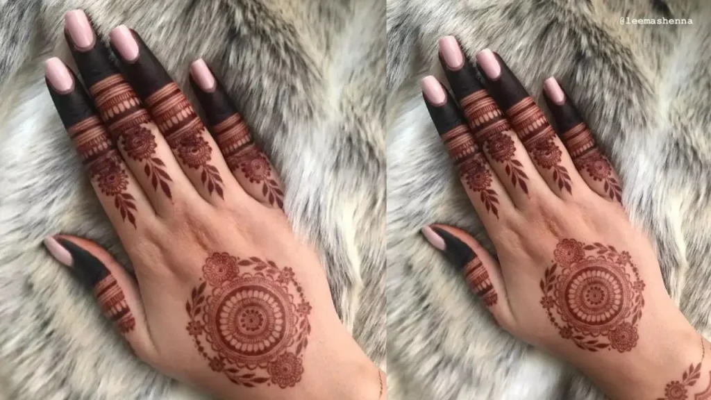 Modern Finger Henna Trends