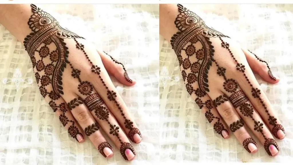 Opulent Mehndi Adornments Design