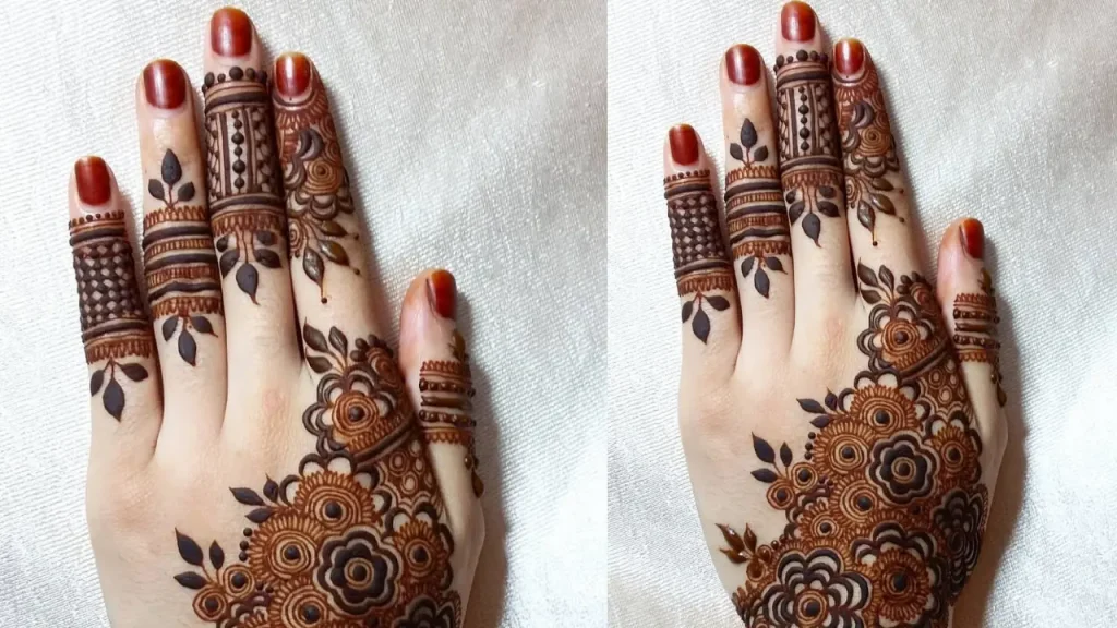 Opulent Mehndi Adornments Design