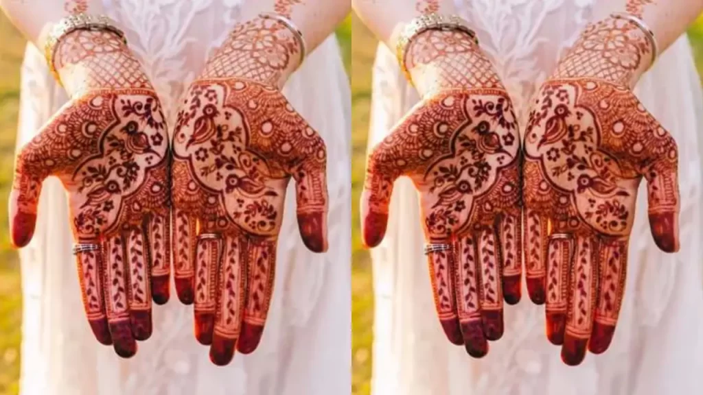 Personalized Karwa chauth Mehndi 