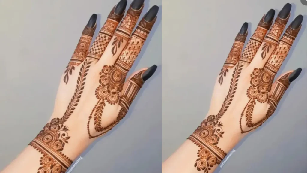 Popularity of Fashionable Mehndi Designs