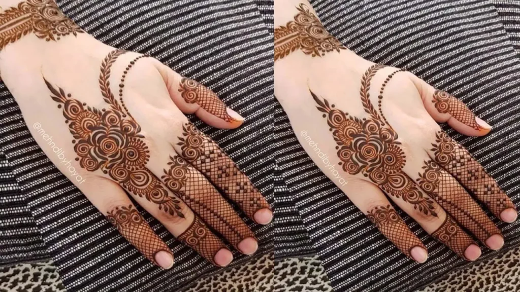 Popularity of Fashionable Mehndi Designs