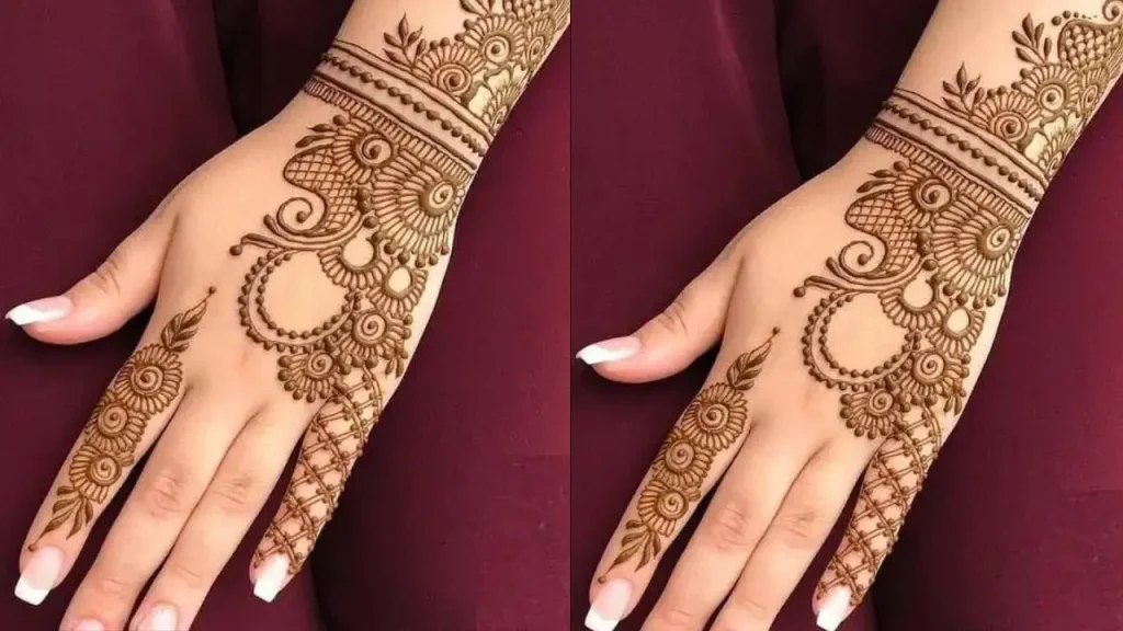 Story Inspired Mehndi Design