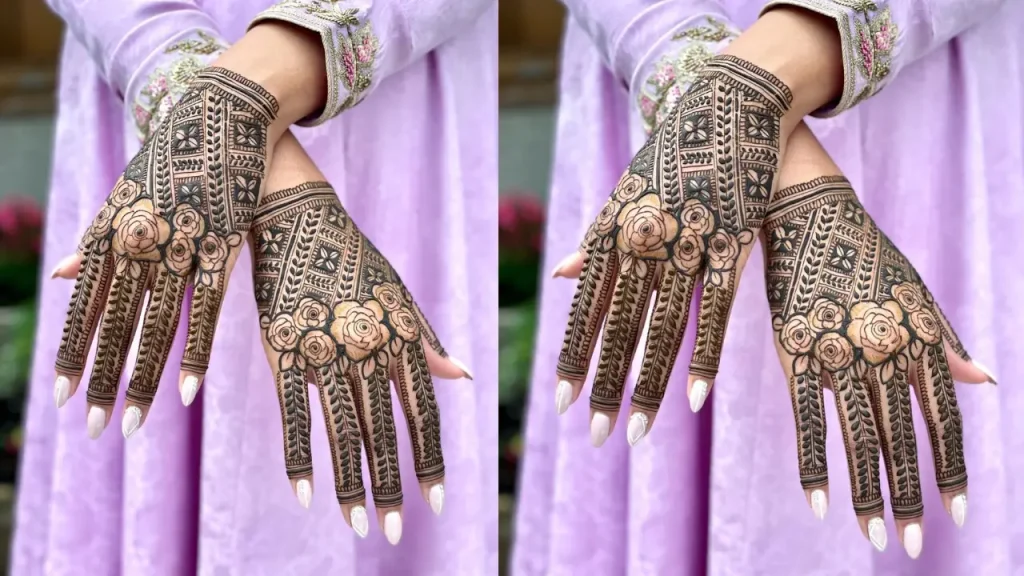 Stunning Henna Design on back