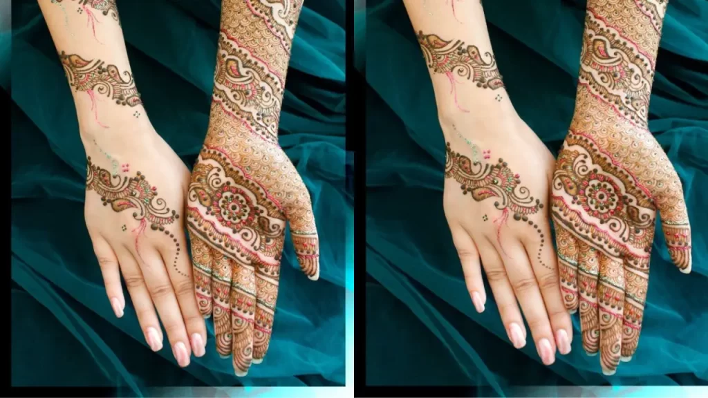 Swirls and Spirals Mehndi Design