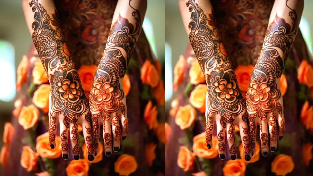 Treasured Beauty in Mehndi Art