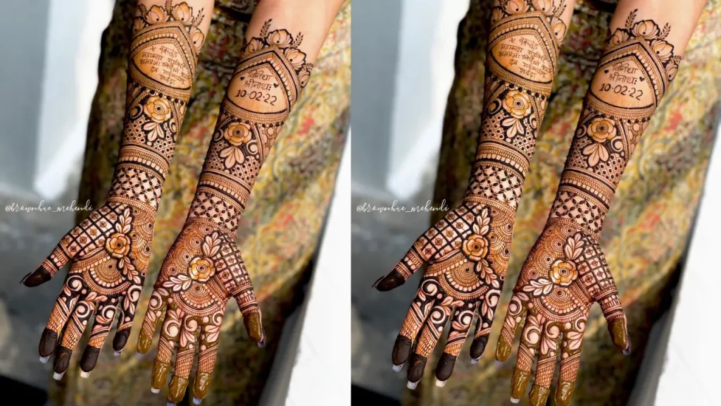 Trends of Customized Mehandi Designs