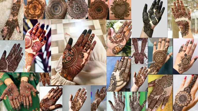 khafif Mehndi Designs Front Hand