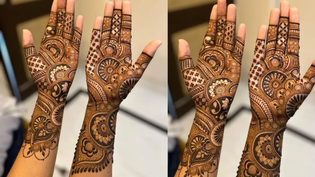 3D Abstract Mehndi Design