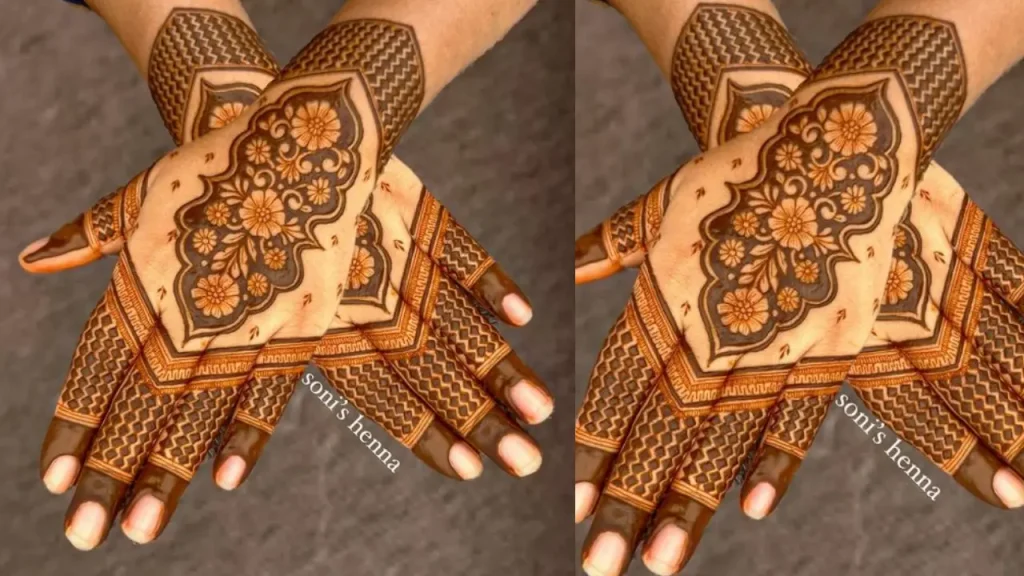 3d khafif mehndi design