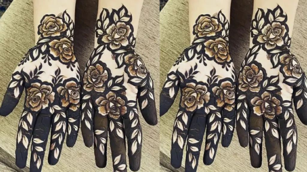 3d mehndi designs full hand