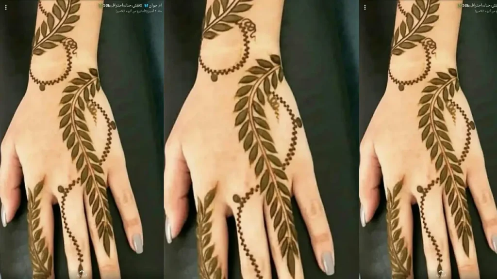 3d mehndi ke design