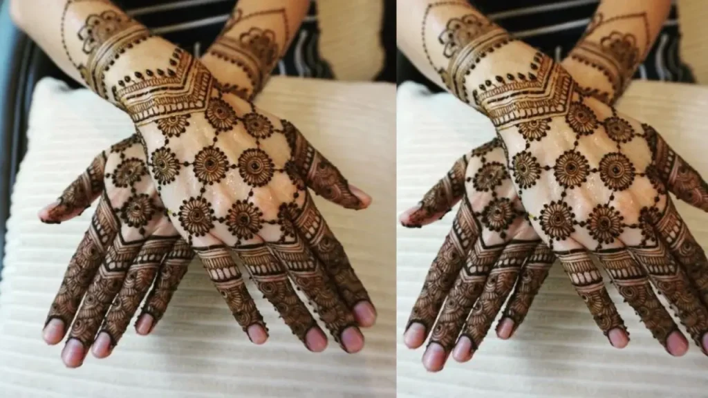 Abstract Mandala Mehendi Design