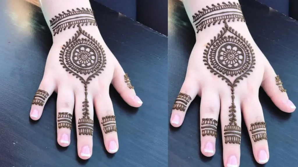 Bracelet henna for  girls