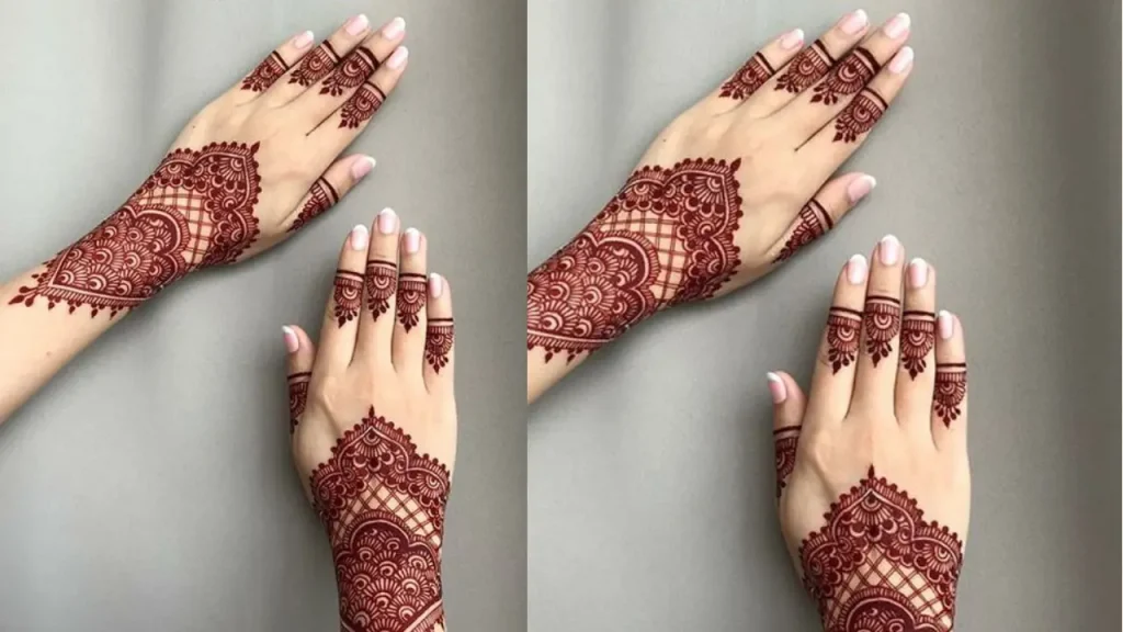 Colour Mandala Mehndi Design