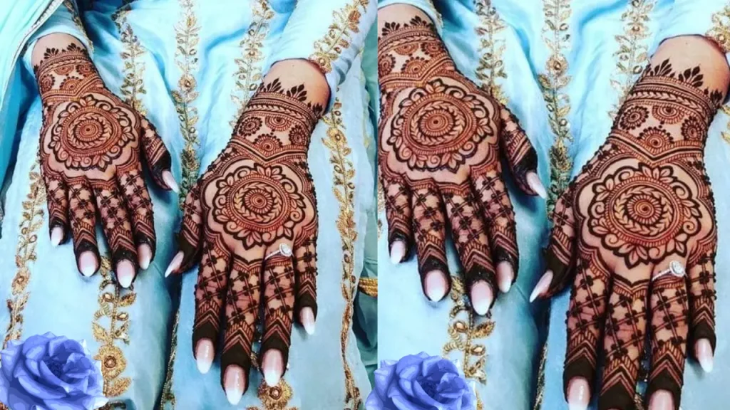 Colour Variations in Mandala Mehndi