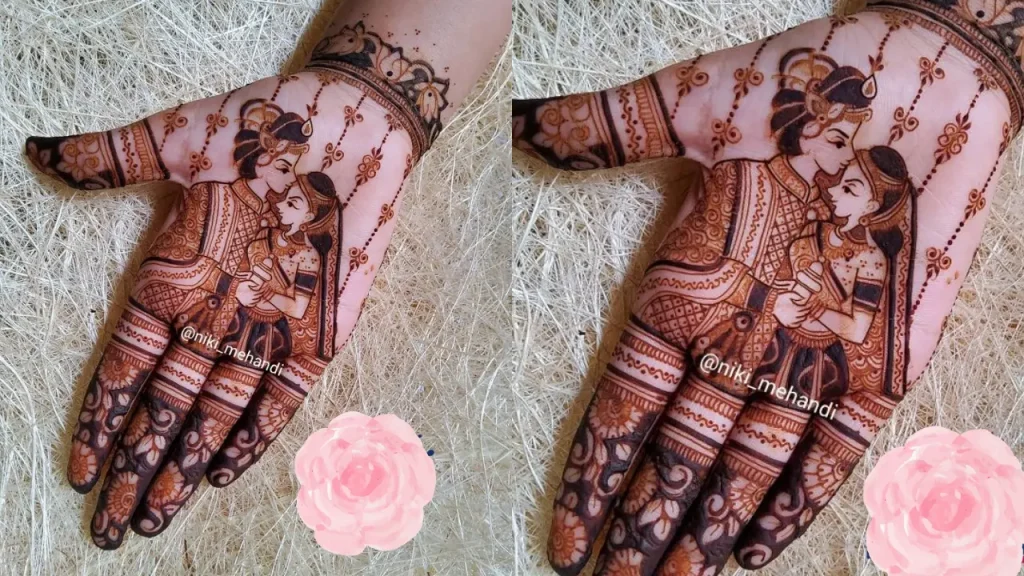 Easy anniversary mehndi