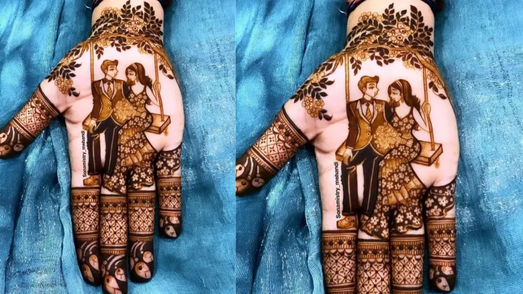 Elegant mehndi patterns