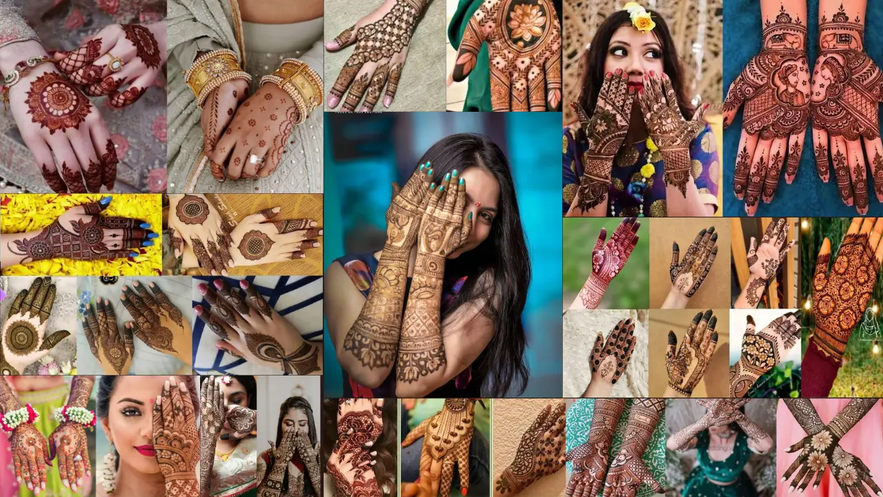 Engagement Mehndi Designs