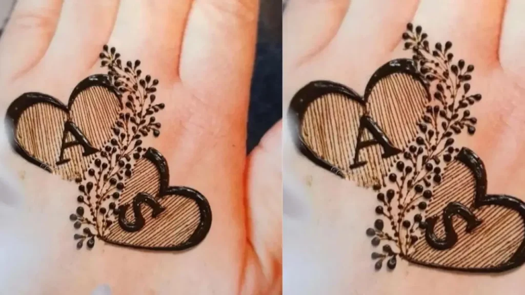 First anniversary henna