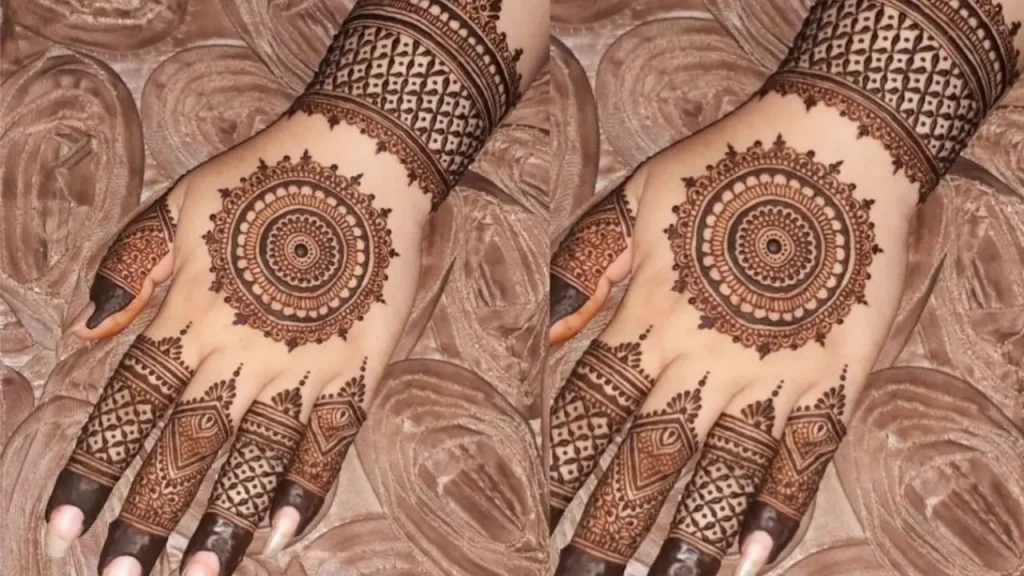 Floral Mandala Mehendi