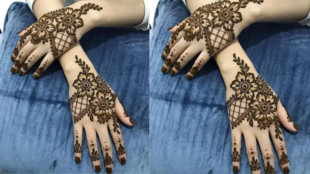 Flower Mandala Mehendi