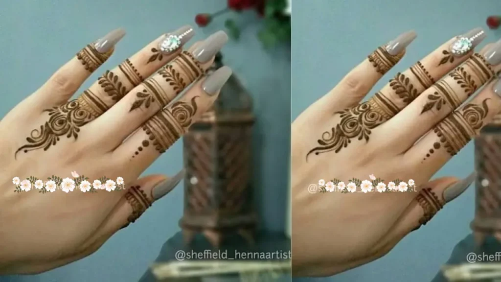 Gulf Ring mehndi