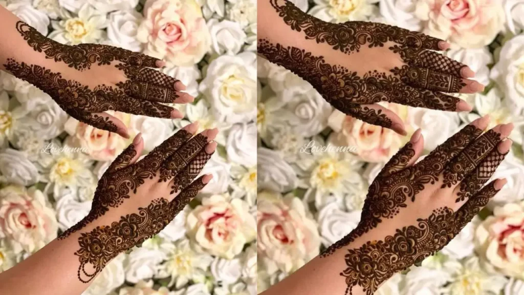 HALF HENNA MEHNDI