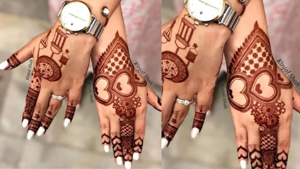 Heartfelt Affection engagement mehndi