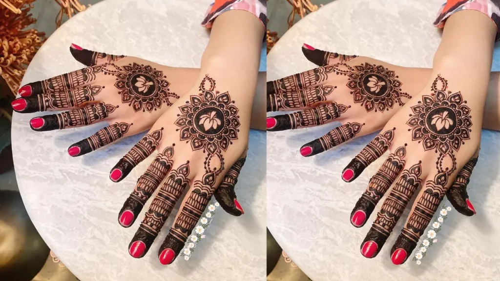 Indian Mandala Mehendi