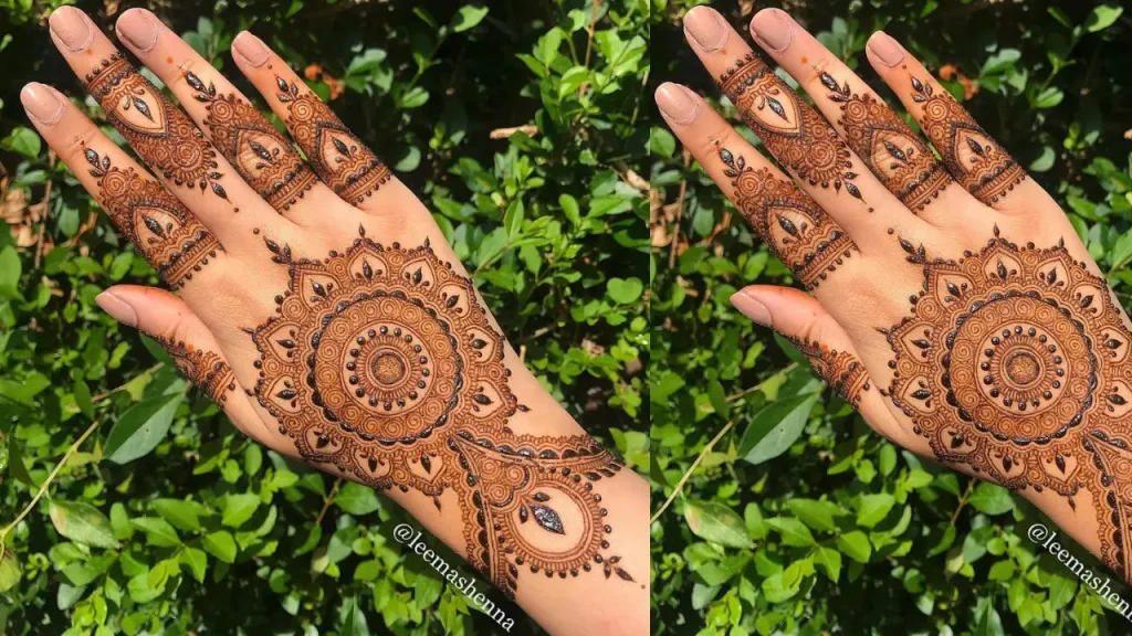 Intricate Mandala Mehendi