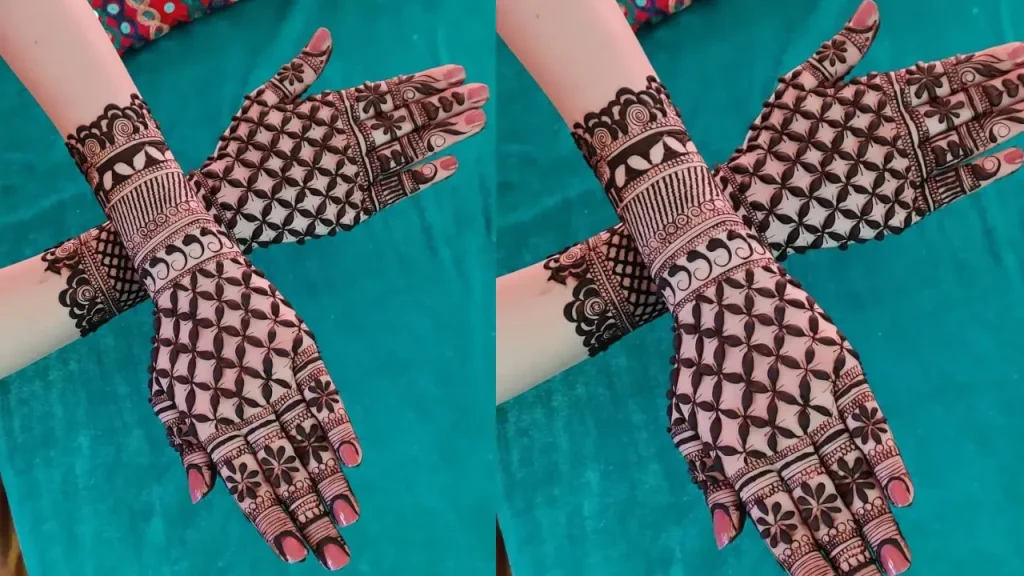 JAAL PATTERN MEHNDI