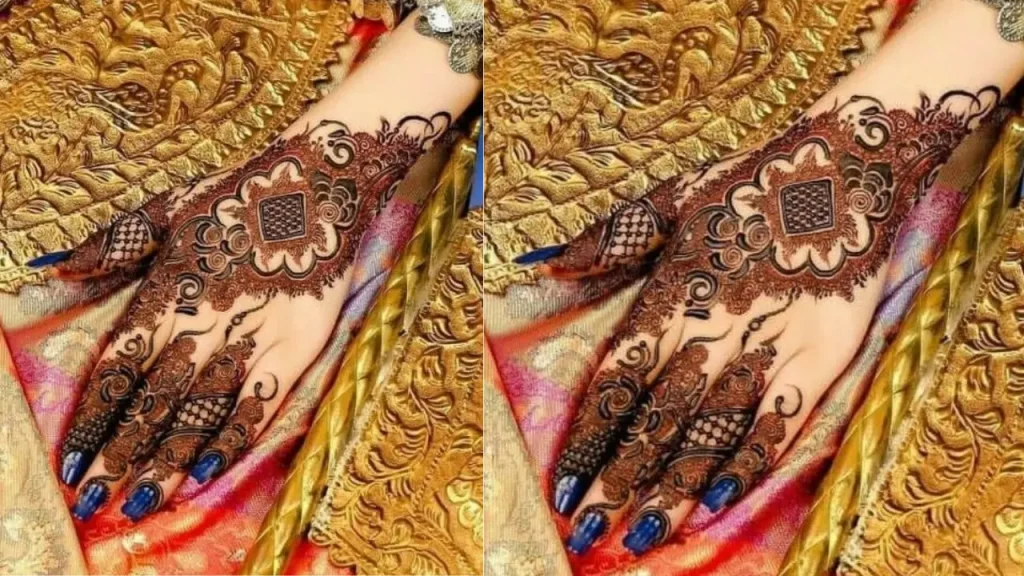 Latest  Pakistani Bridal Mehndi Designs