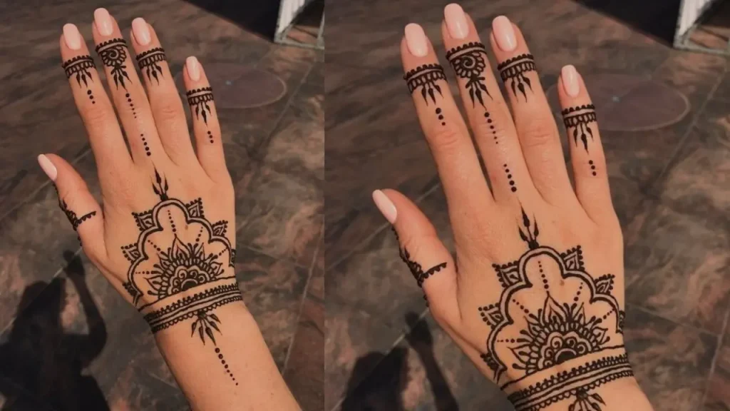 Mandala Geometric Henna