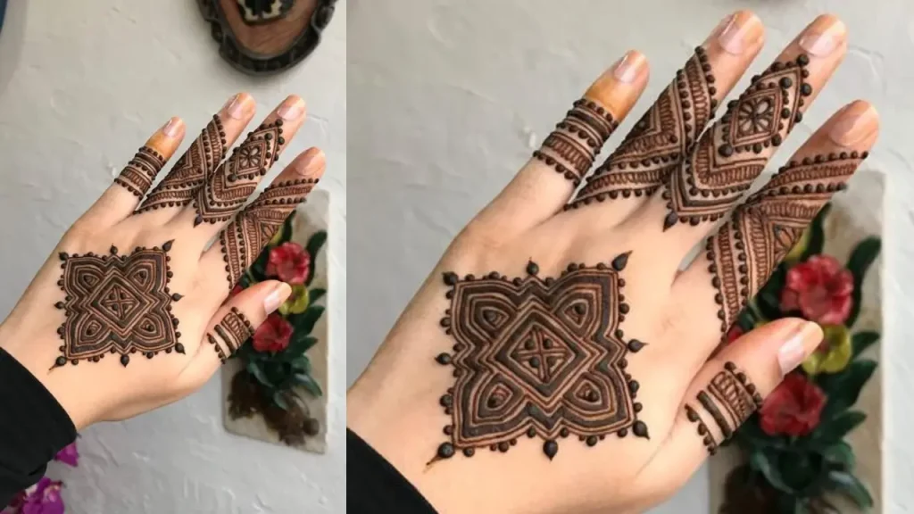 Mandala Mehendi Simple