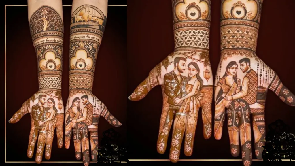 Modern Mehndi Art