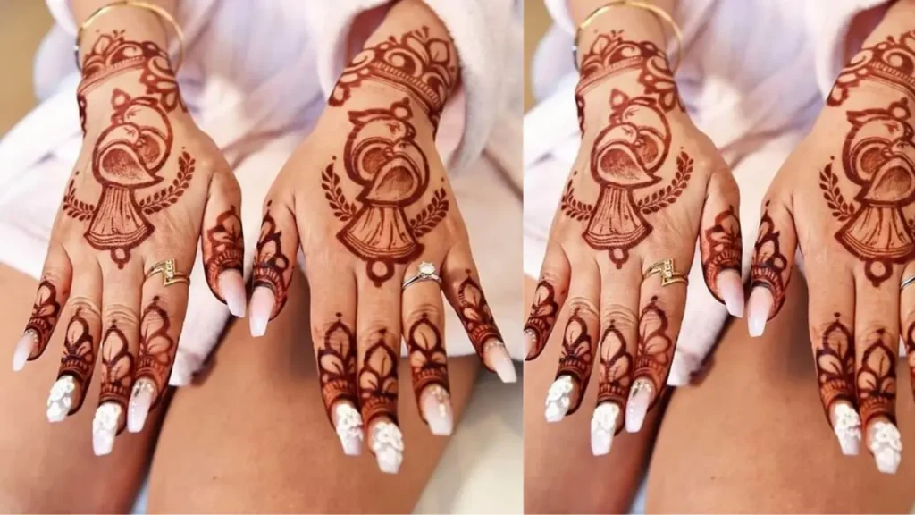 Moroccan 3D Mehndi Design