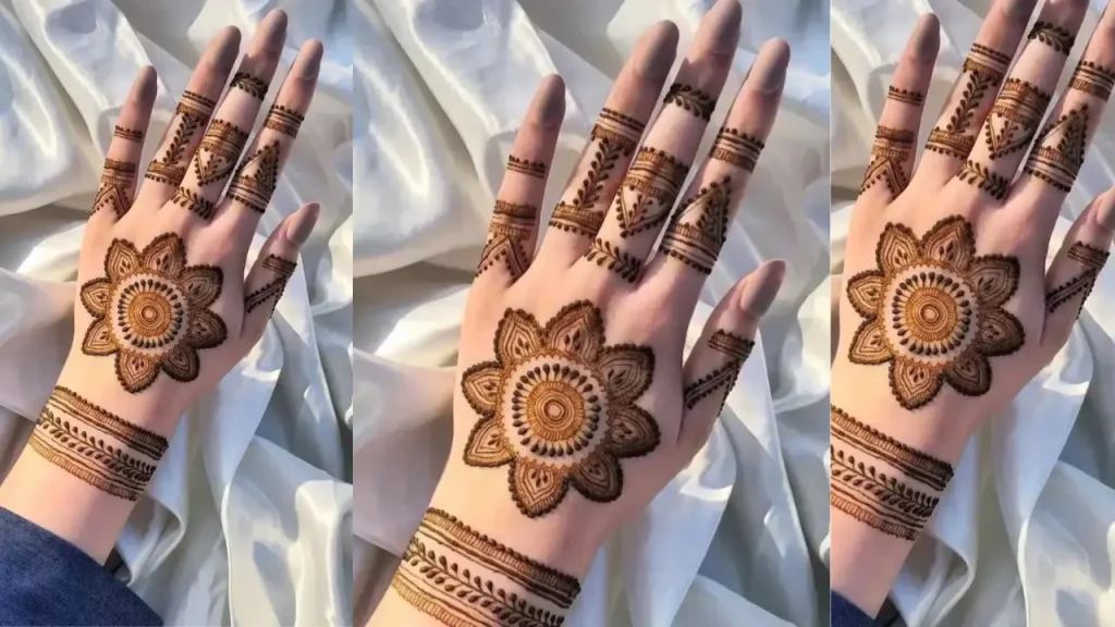 Name-Integrated Mandala Mehendi