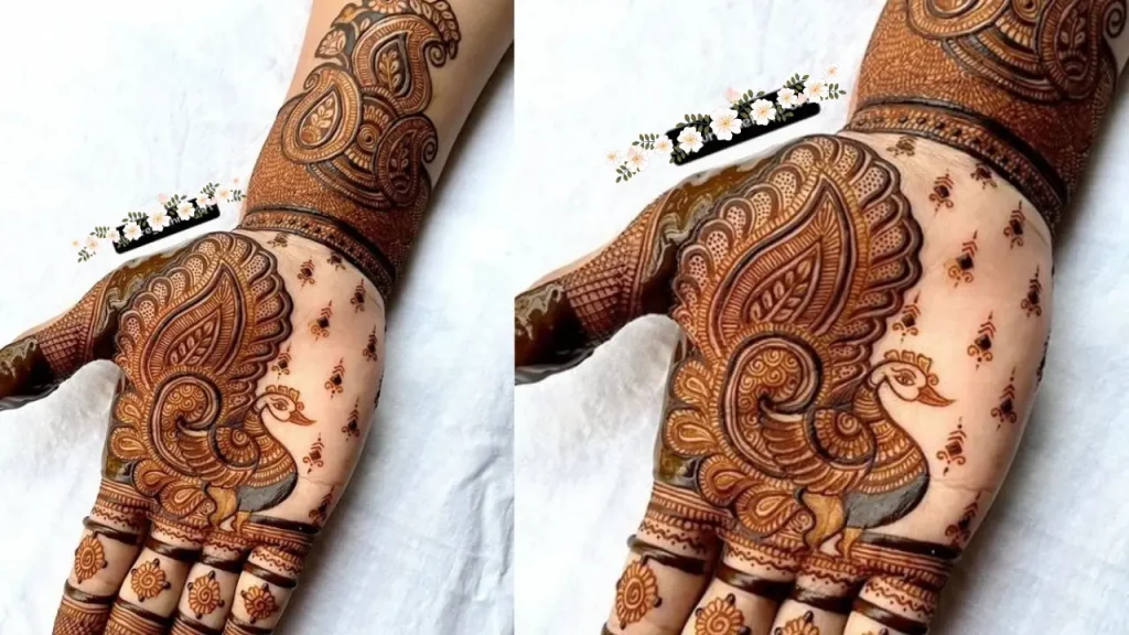 Peacock Mehndi