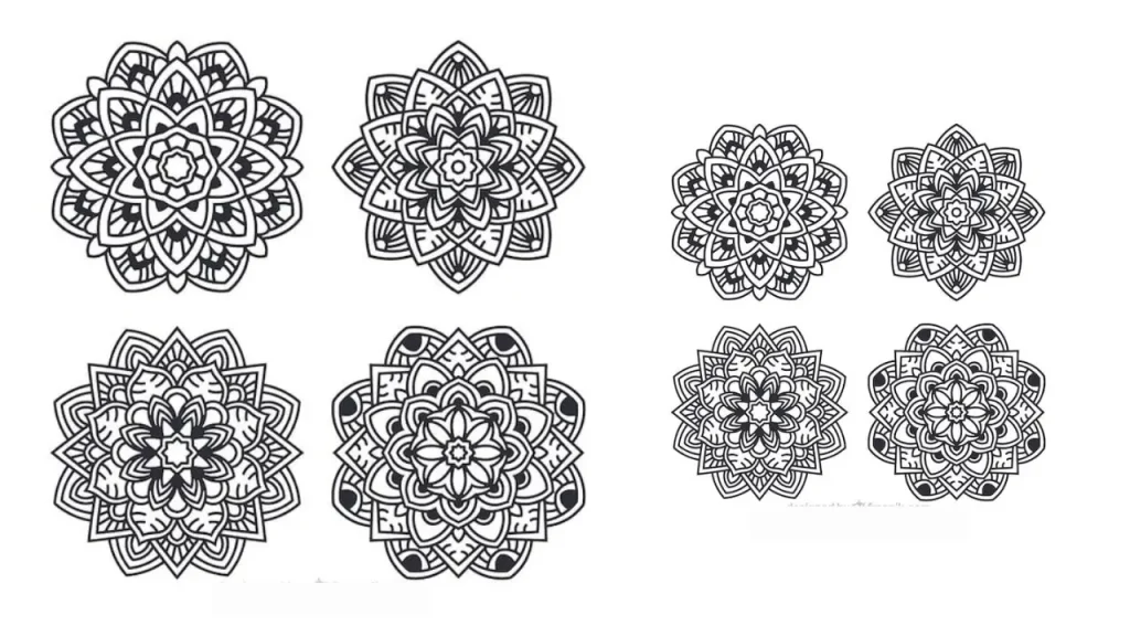 Trendy Styles Mandala Henna