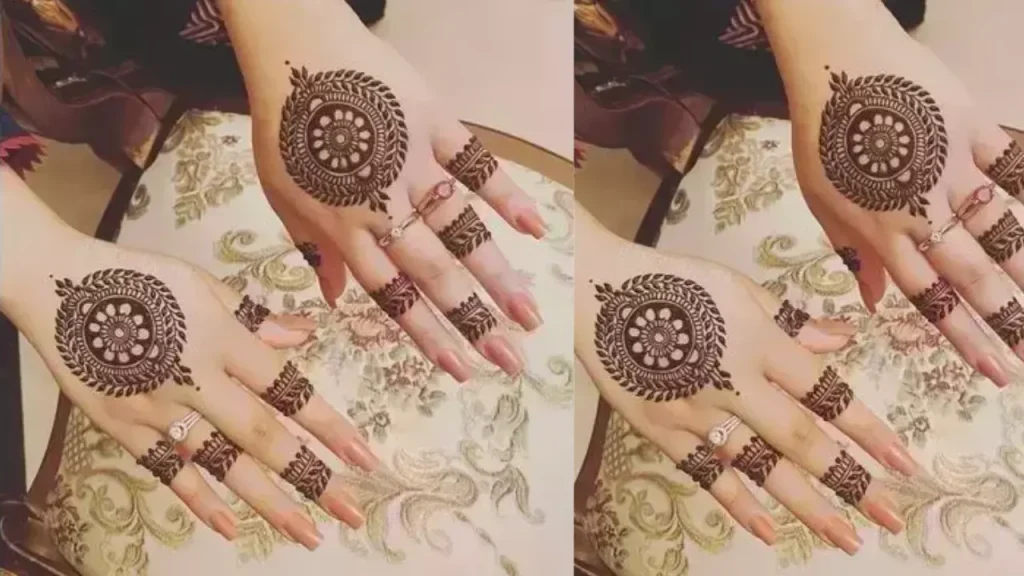 Vibrant Mandala Mehendi