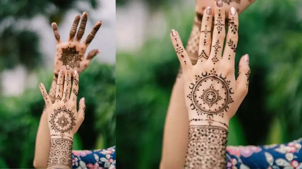 Vibrant Mandala Mehendi Design