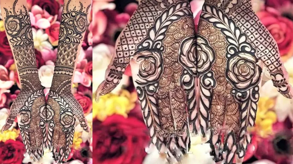 beautiful mehndi designs for palm