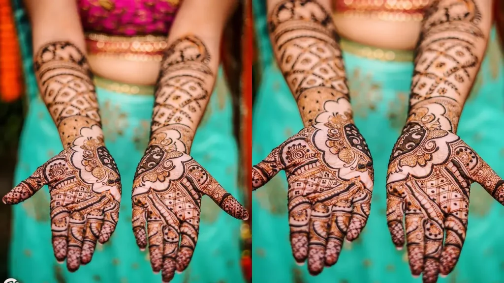 dainty mandala mehendi designs